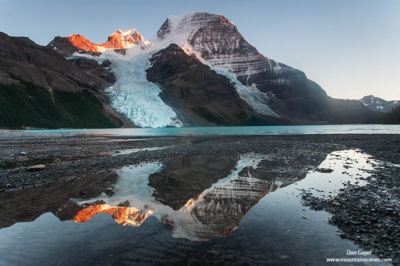 Image of Mount Robson reflection, Berg Lake
