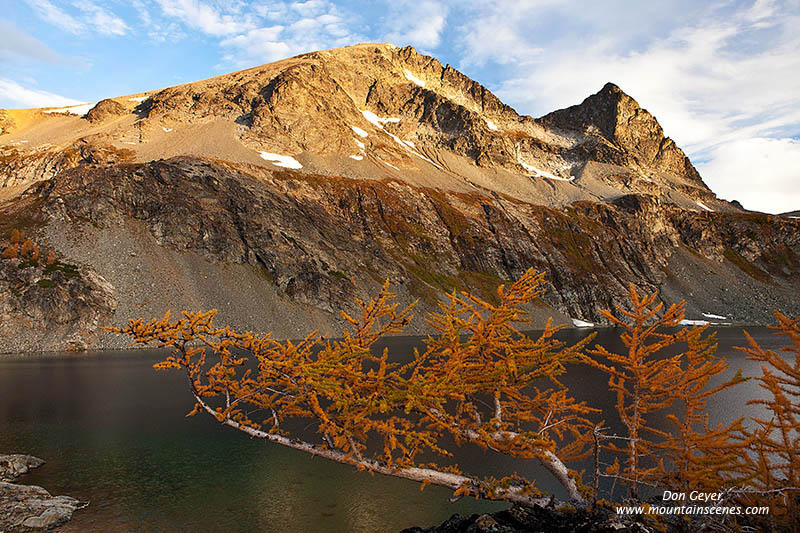 Image of Mount Maude, Upper Ice Lake fall