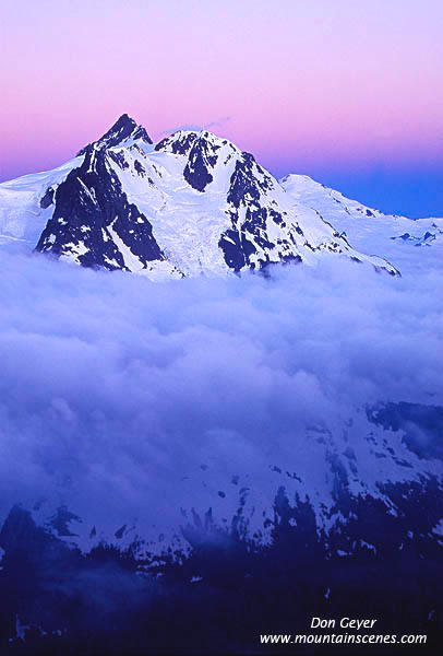 Image of Icy Peak at Dawn