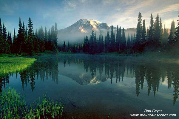 Image of Mount Rainier Reflection