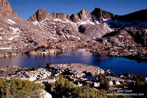 Image of Dusy Basin and Knapsack Pass