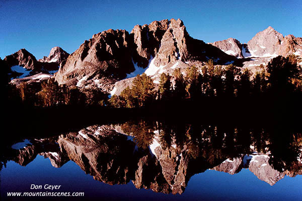 Image of Palisades Reflected in Sixth Lake