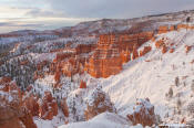 Image of Bryce Canyon in winter