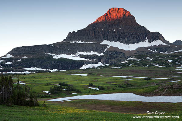 Image of Reynolds Mountain in Early Light