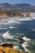 Image of Crescent Beach from Ecola State Park, Oregon Coast