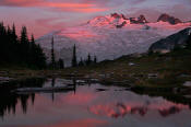 Image of Mount Challenger Reflection, Tapto Lakes, Pickets, North Cascades
