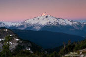Image of Glacier Peak at sunrise