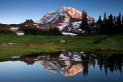 Image of Mount Rainier Reflection, Spray Park