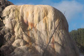 Image of Orange Spring Mound at Mamoth Hot Springs, Yellowstone National Park.